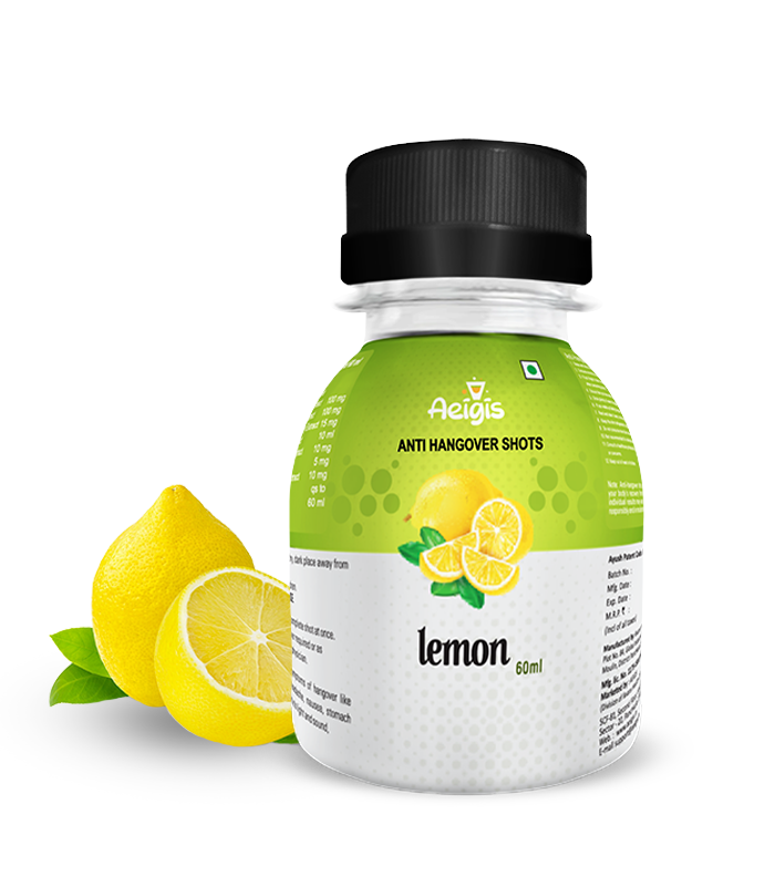 lemon anti hangover shots